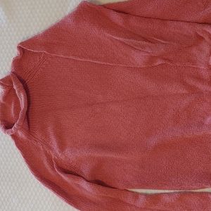 LL Bean Womens XL Pink Sweater